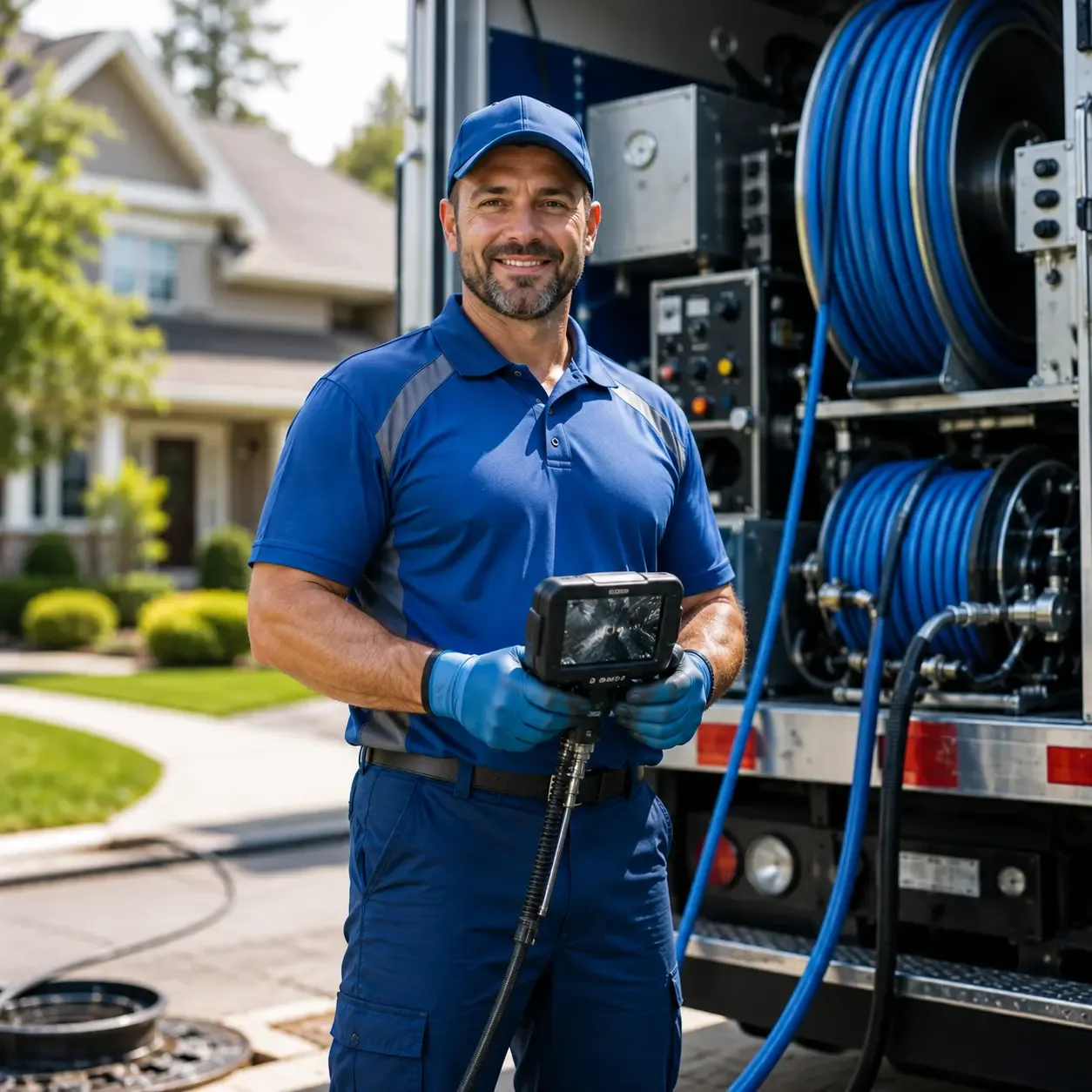 Local outdoor drain cleaning specialists in Garciasville, TX